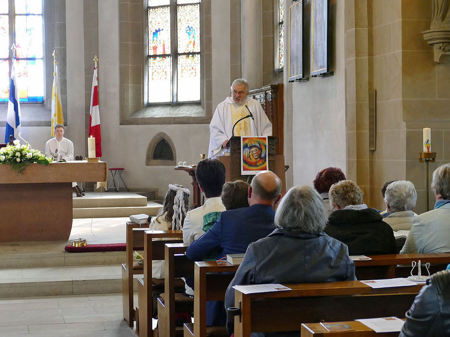 Dankgottesdienst der Kommunionkinder (Foto: Karl-Franz Thiede)